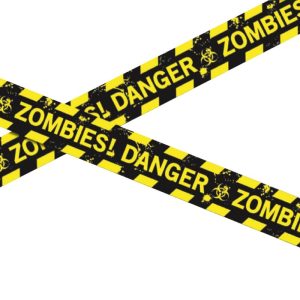 Fita Plastico "Danger Zombie"