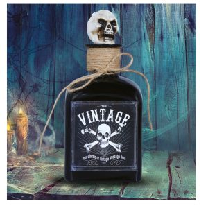 Garrafa Vidro Veneno 21cm