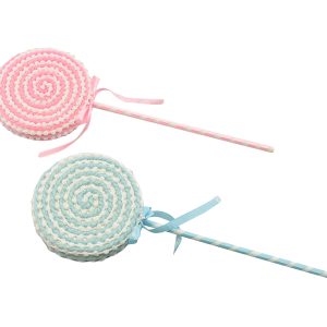 Chupa Chupa Lã Branco 42cm