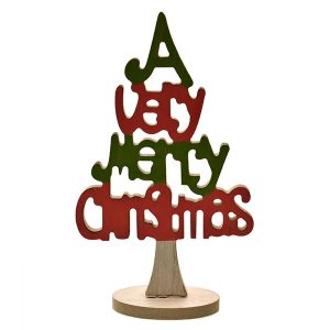 Decoração Árvore Madeira 21cm