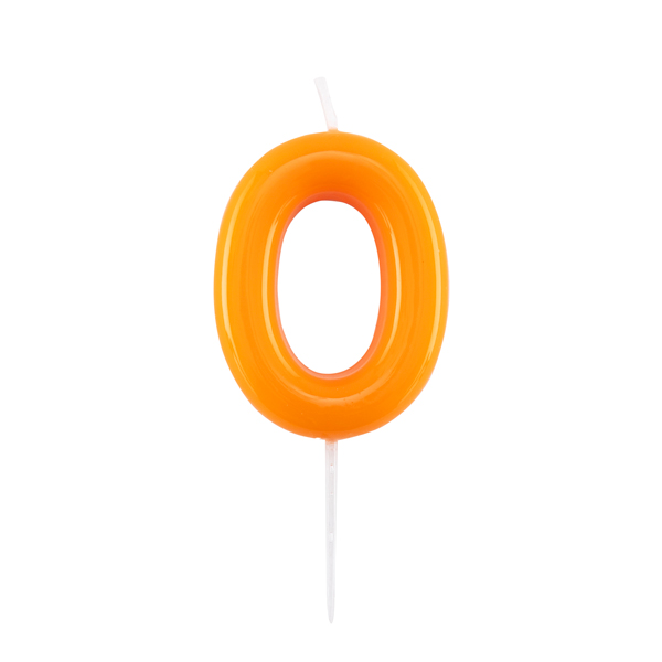 B501.90 Vela Laranja Glossy número 0