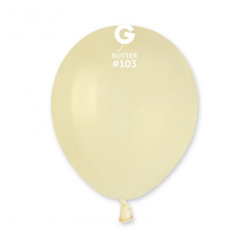 BGE03051 Balão Latex cor Manteiga 5
