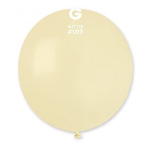 Balão Latex cor Manteiga 19