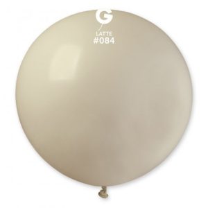 Balão Latex cor Bege Claro Latte 31