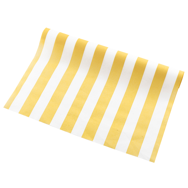 B456.56 Corredor Mesa Branco Riscas Amarelo