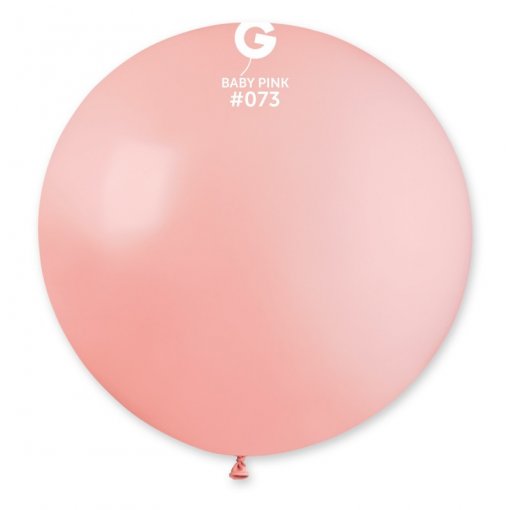 BGE32992 Balão Latex cor Rosa Bébé 31