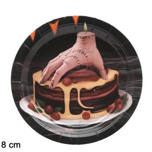 Pratos Papel Menina Morta 18cm pack 6