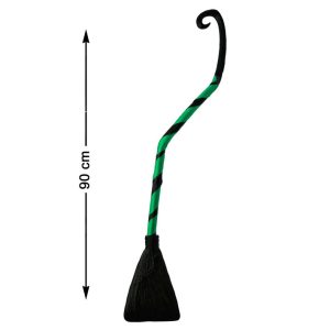 Vassoura Plastico Verde 90cm