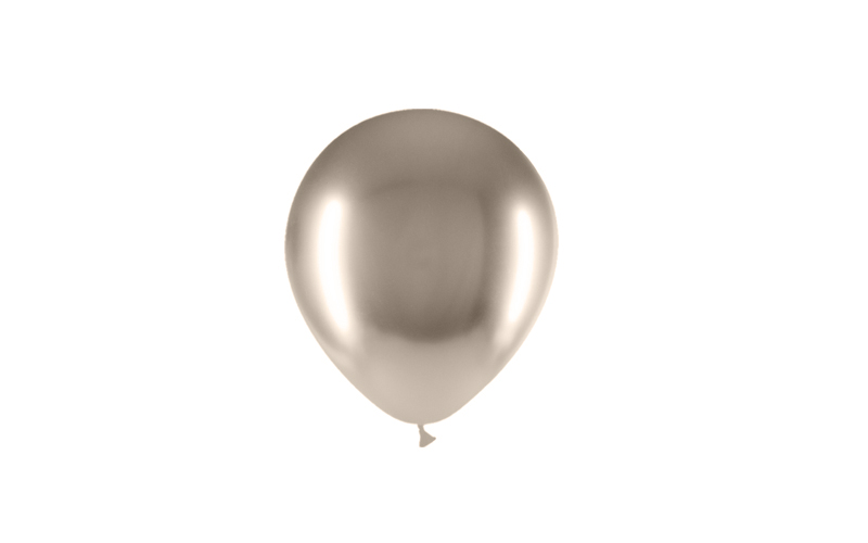 BHG45B08 Balão Latex BEGE BRILHANTE 5