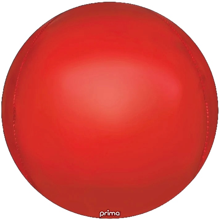 BPR60332 Balão Foil Esférico 4D Vermelho ORBZ 101cm