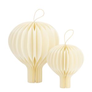 Balão de Papel Ar Quente Marfil