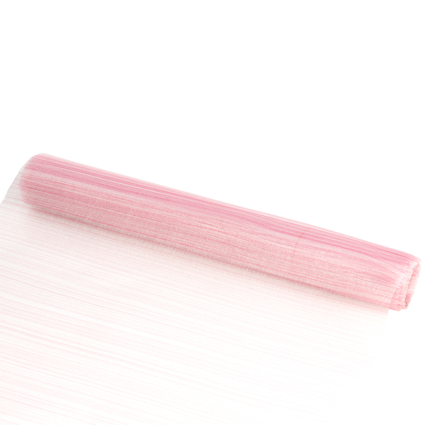 B456.72 Corredor Mesa Organza Rosa Claro