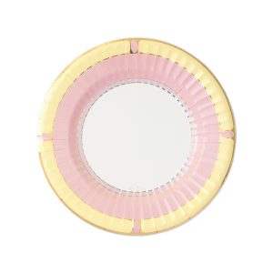 Pratos Papel Rosa Vanity