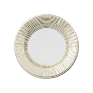 Pratos Papel Champanhe Elegance 21cm