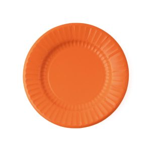 Pratos Papel Laranja