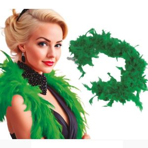 Boá Penas Verde 1.80m