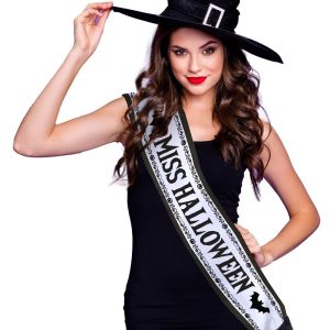 Faixa Adulto "Miss Halloween"