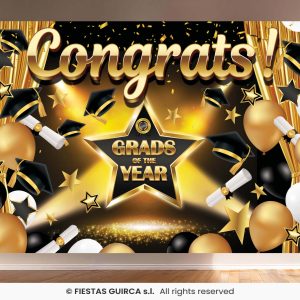 Tela Decorativa Graduação 220cm