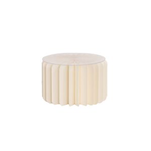 Coluna Cilíndrica Marfil Papel 15