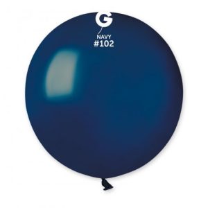 Balão Latex cor Azul Navy 19