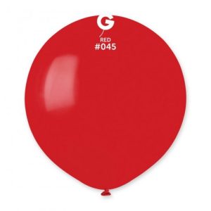 Balão Latex cor Vermelho 19 25un
