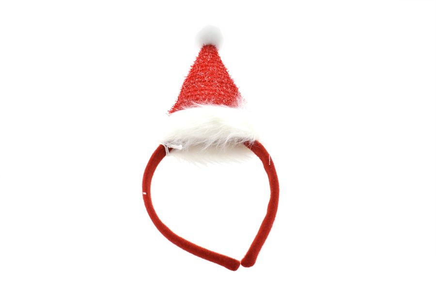 L27015 Bandolete Gorro Pai Natal pêlo