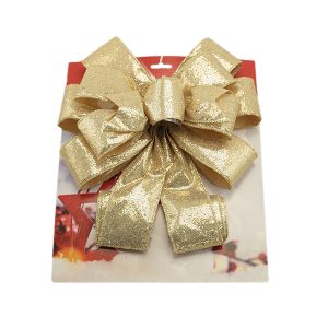 Laço cor Dourado Brilhante 28x78cm