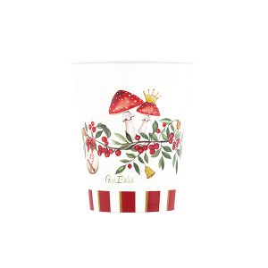 Copos Papel Christmas Vintage