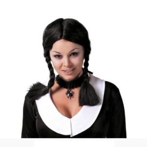 Peruca Cabelo comprido preto tranças