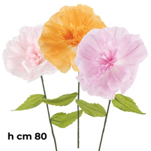 Flor papel efeito gradiente 80 Pastel