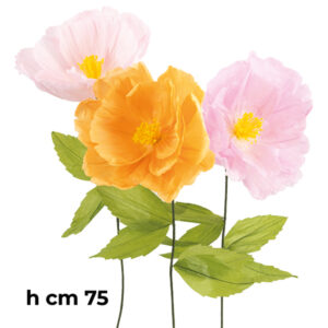 Flor papel efeito gradiente 75 Pastel