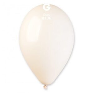 Balão Latex cor Linho 12