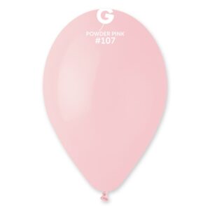 Balão Latex cor Rosa Powder 12