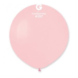 Balão Latex cor Rosa Powder 19