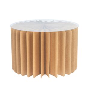 Coluna Cilindrica Castanho Papel 60