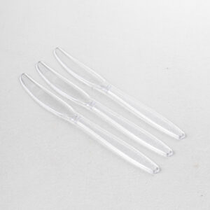 Faca Plástico Transparente