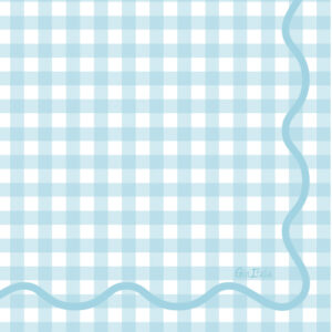 Guardanapos Quadrados Papel 3F PicNic Azul Claro