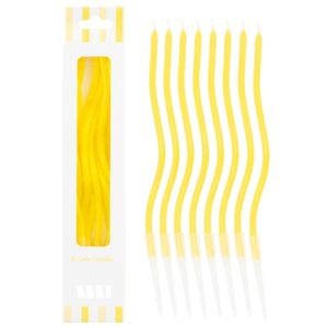Vela Ondulada Amarela