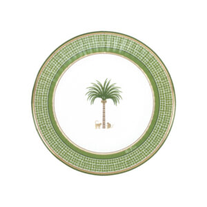 Pratos Papel Palmeiras Royal 21cm