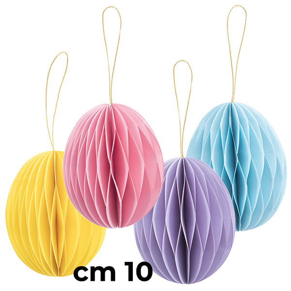 B407.17 Ovos da Páscoa Papel 10cm