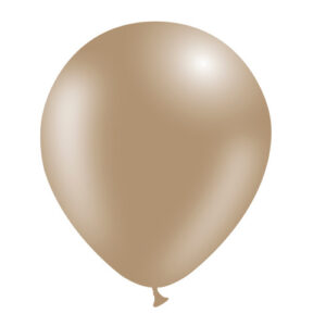 Balão Latex cor CARAMELO TOFFEE 12