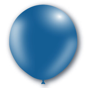 Balão Latex AZUL OCEANO 18 10un