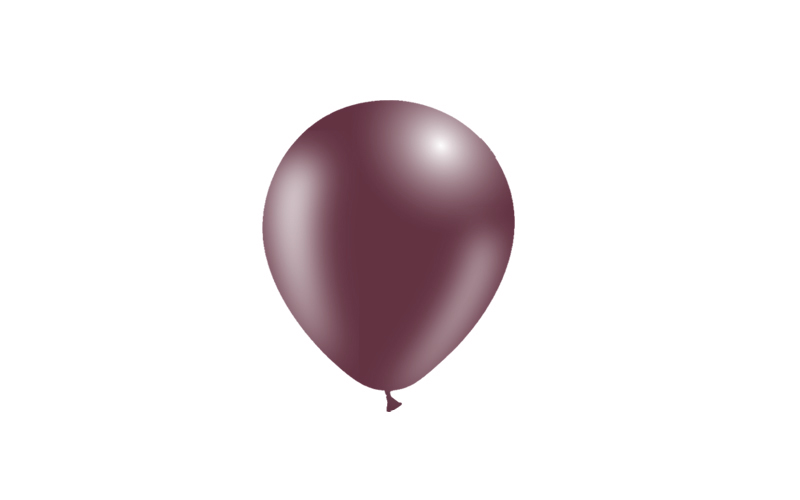 BHG45P49 Balão Latex cor Bordeaux 5