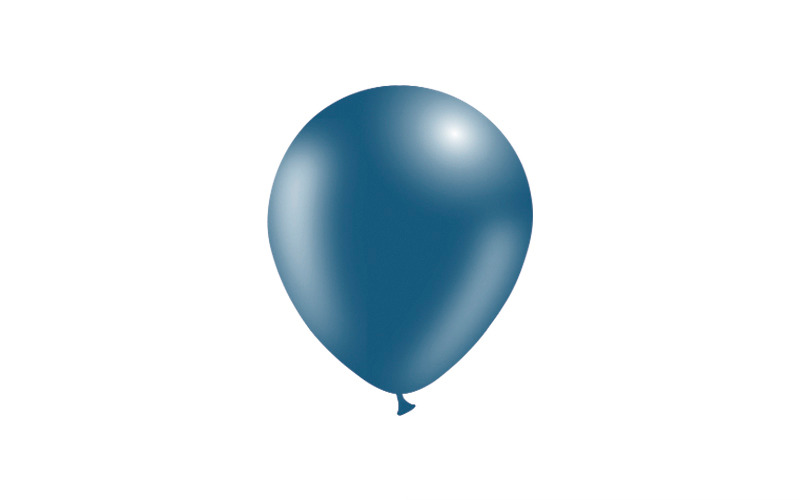 BHG45P50 Balão Latex cor AZUL OCEANO 5