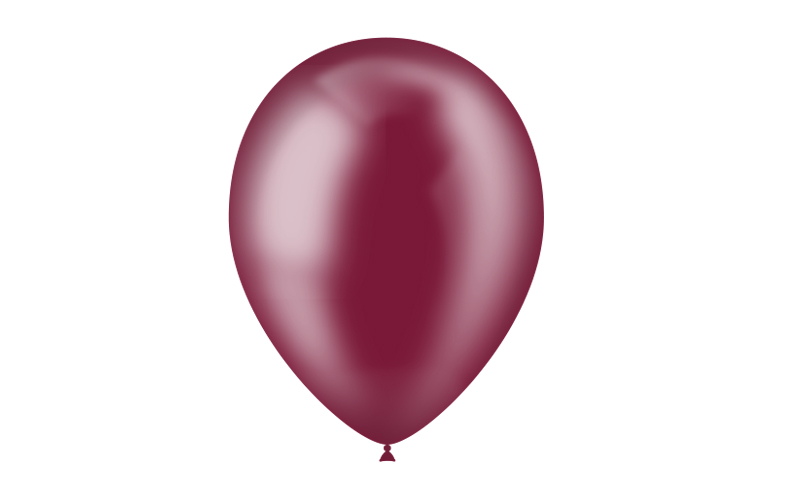 BHG95 bordeaux c64 Balão Latex cor BORDEAUX 12