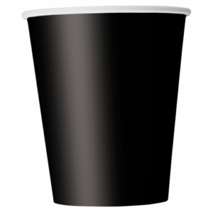 Copos Papel 270ml Preto