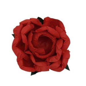 Forma Papel Flôr Vermelho Fogo