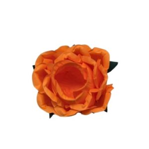 Forma Papel Flôr Laranja Neon