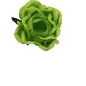 Forma Papel Flôr Verde Neon
