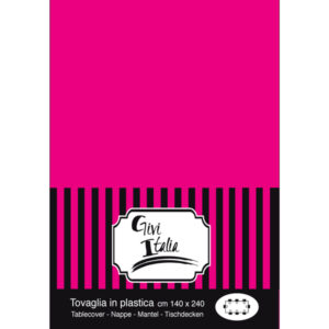 Toalha em Plástico cor Rosa Fucsia